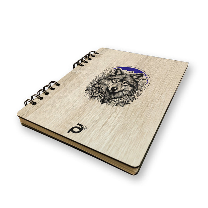 Programador Semanal Lobo con Flores
