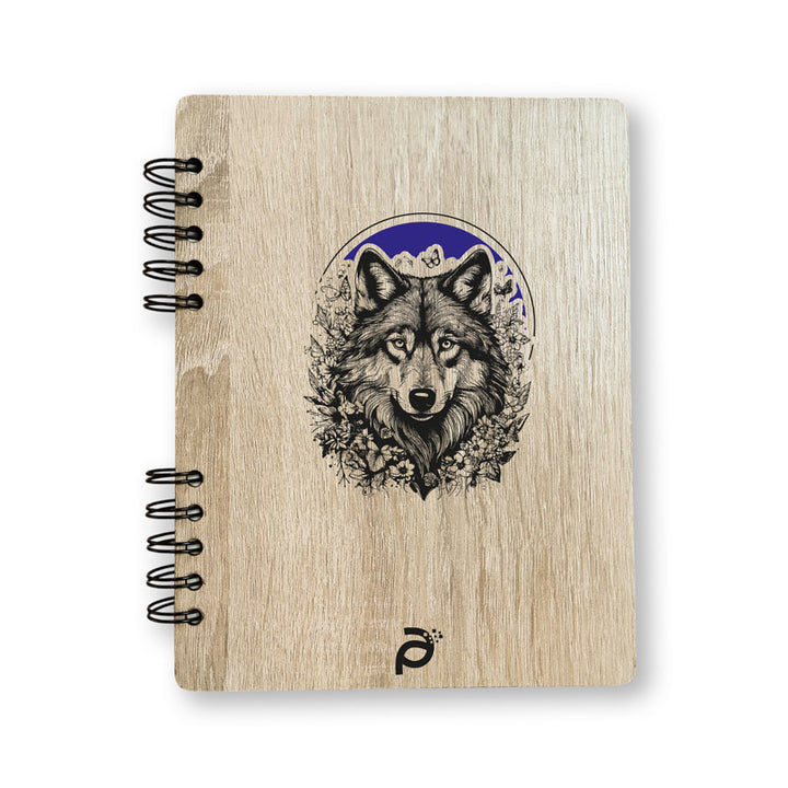 Programador Semanal Lobo con Flores