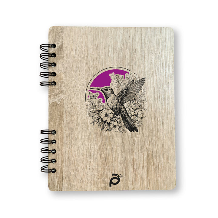 Programador Semanal Colibrí con Flores