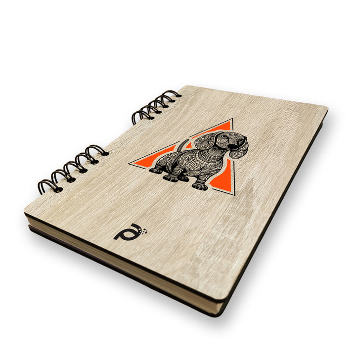 Libreta Perro Salchicha Triángulo