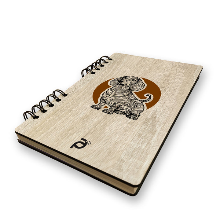 Libreta Perro Salchicha Circulo