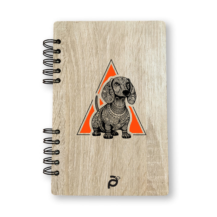 Libreta Perro Salchicha Triángulo